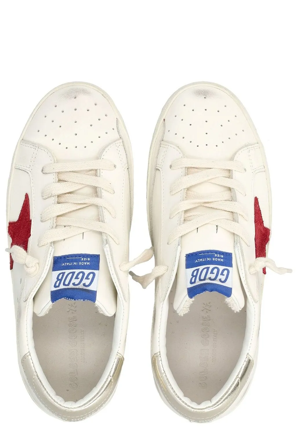Golden Goose Kids Super Star Lace-Up Sneakers