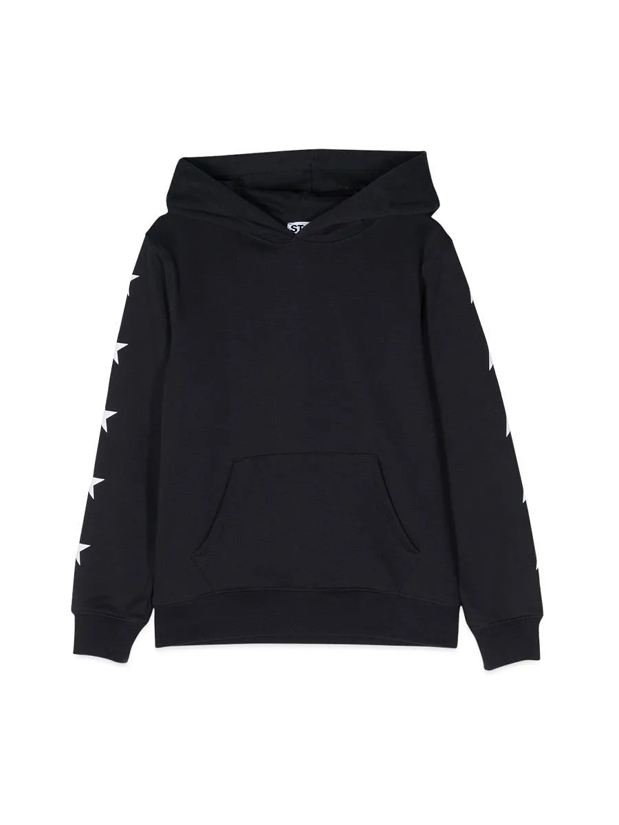 Golden Goose Kids Star Sleeve Hoodie