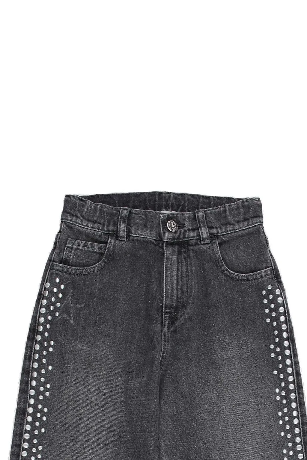 Golden Goose Kids Wide Leg Jeans