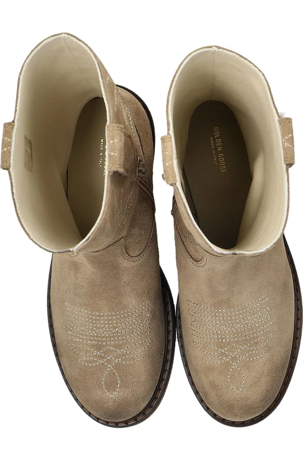Golden Goose Kids Wish Star Biker Boots