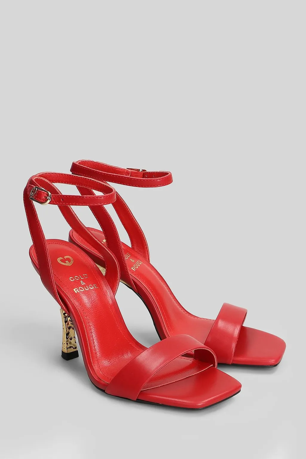 Biscuit Ankle-Strap Sandals