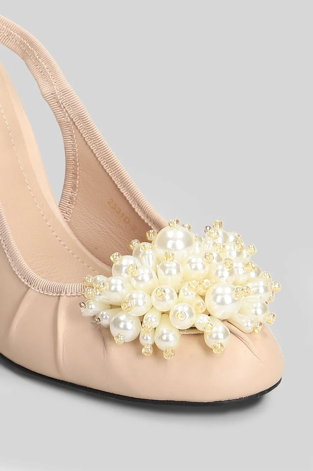 Pipoca Embellished Slingback Pumps