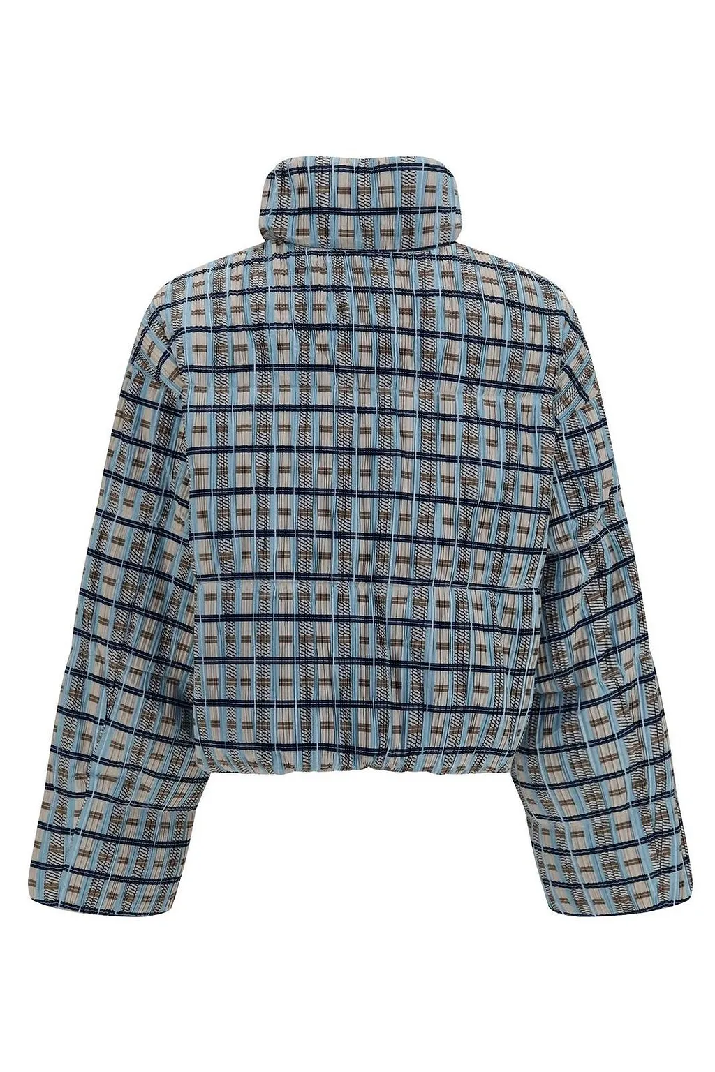 Gongdid Design Checked Padded Jacket