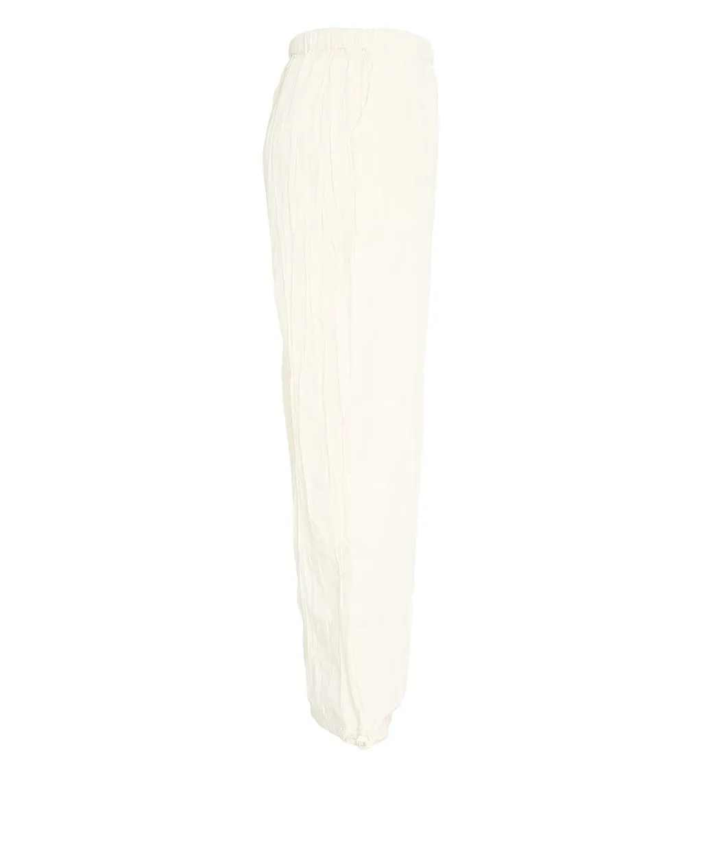 Gongdid Design Hand Pleated Pants
