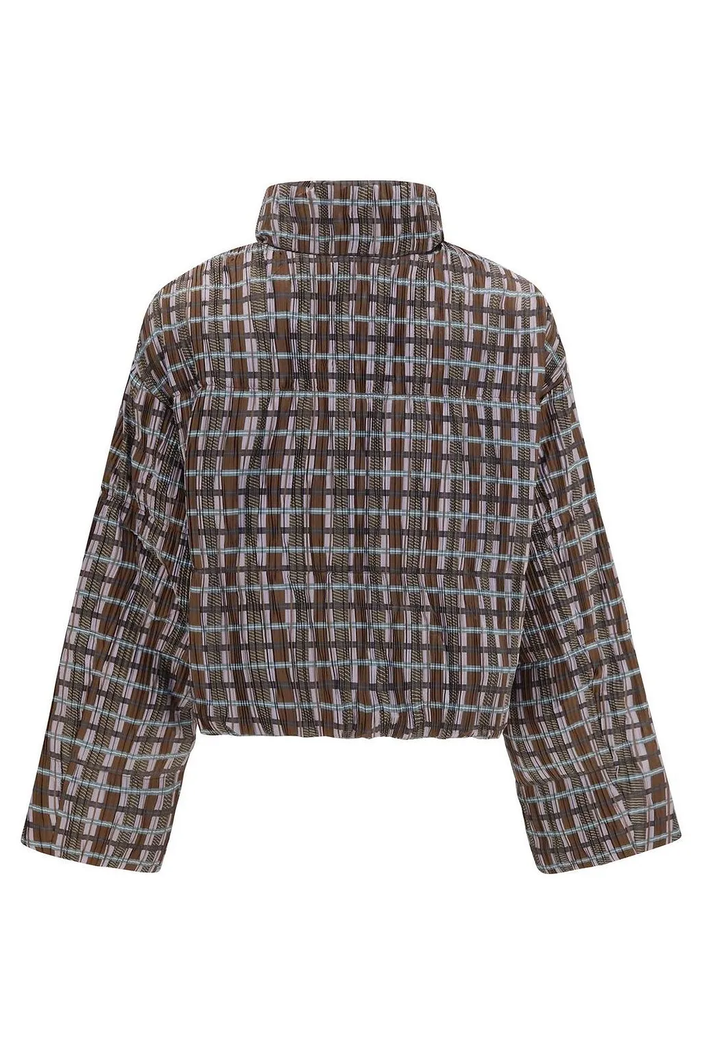 Gongdid Design Checked Padded Jacket
