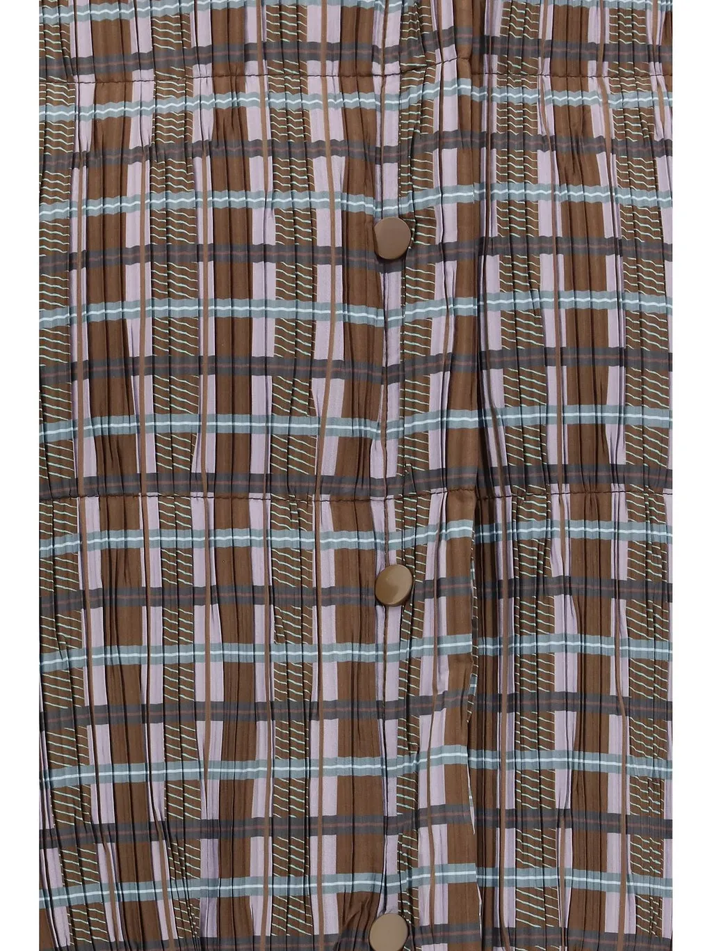 Gongdid Design Checked Padded Jacket