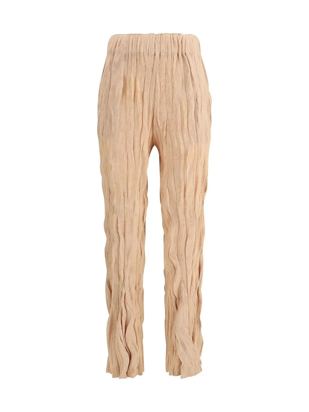 Flared Pleated Pants
