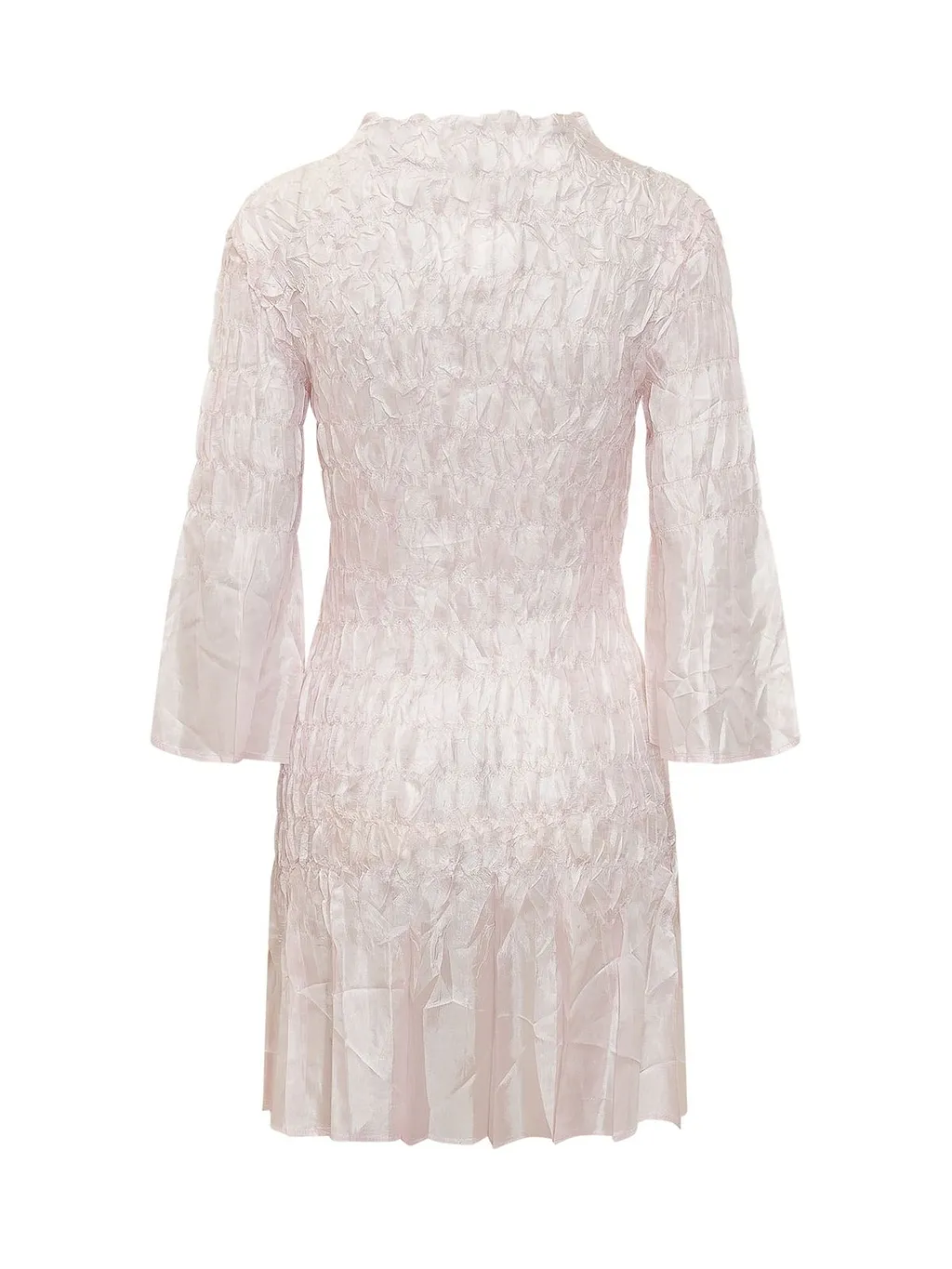 Hand Pleated Mini Dress