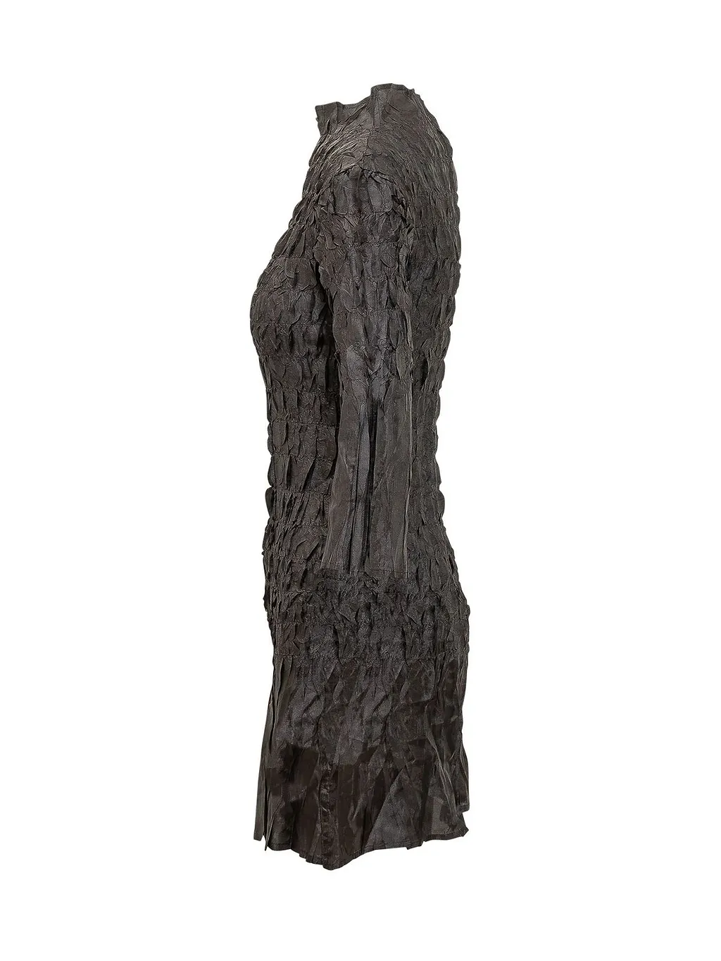 Hand Pleated Mini Dress