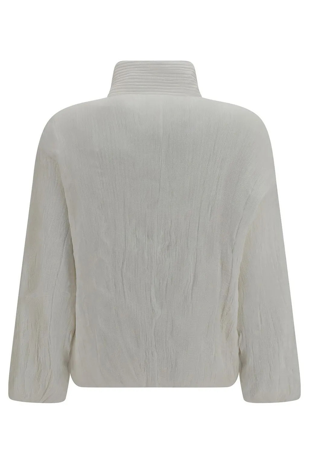 Gongdid Design Short Striped Padded Jacket