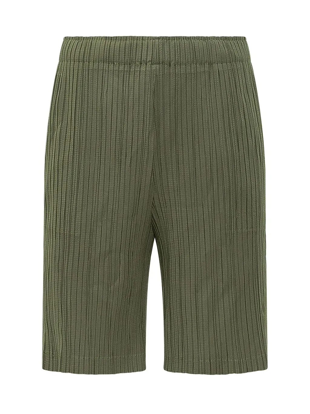 Gongdid Design Textured Stripe Shorts