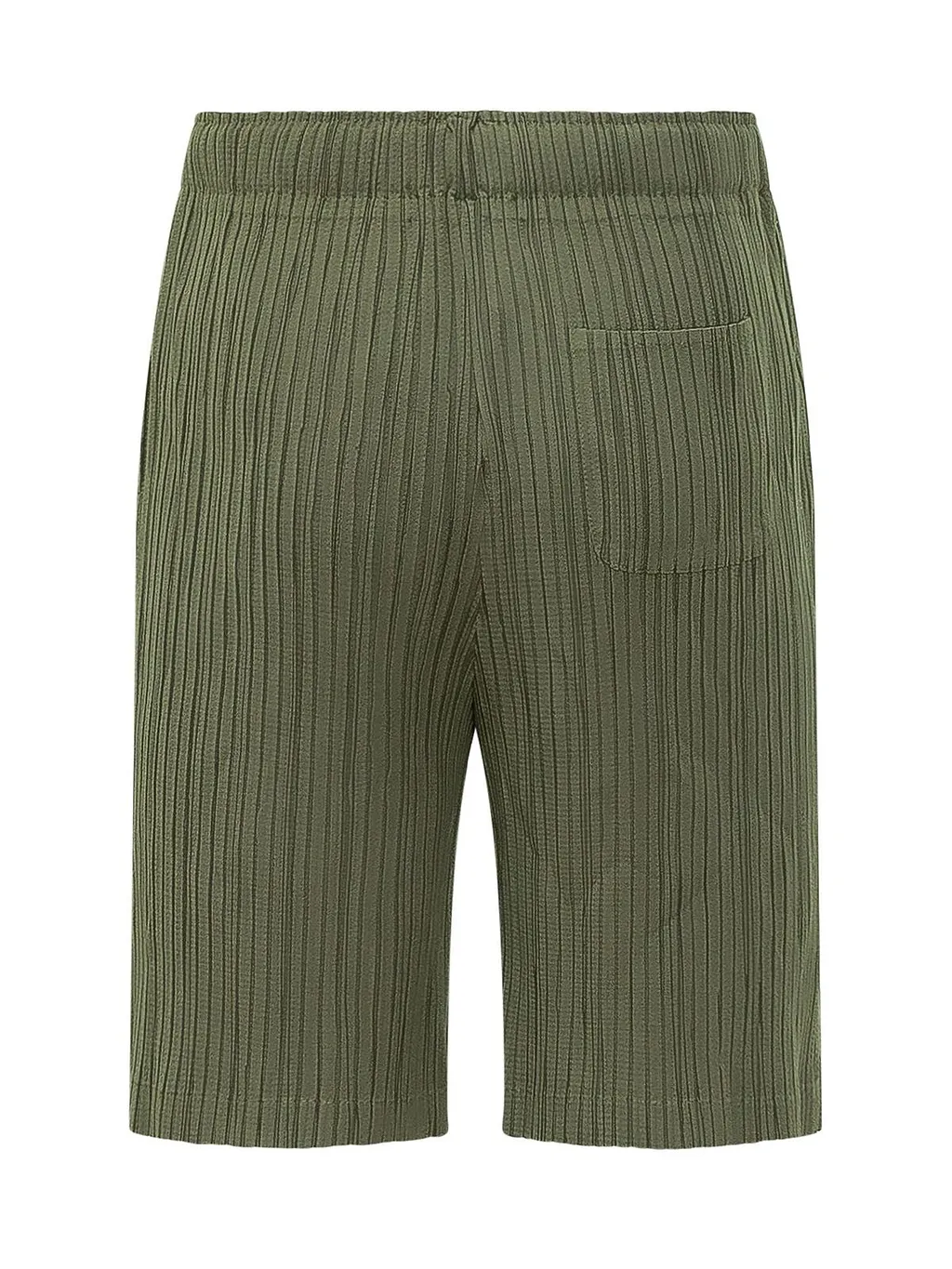 Gongdid Design Textured Stripe Shorts