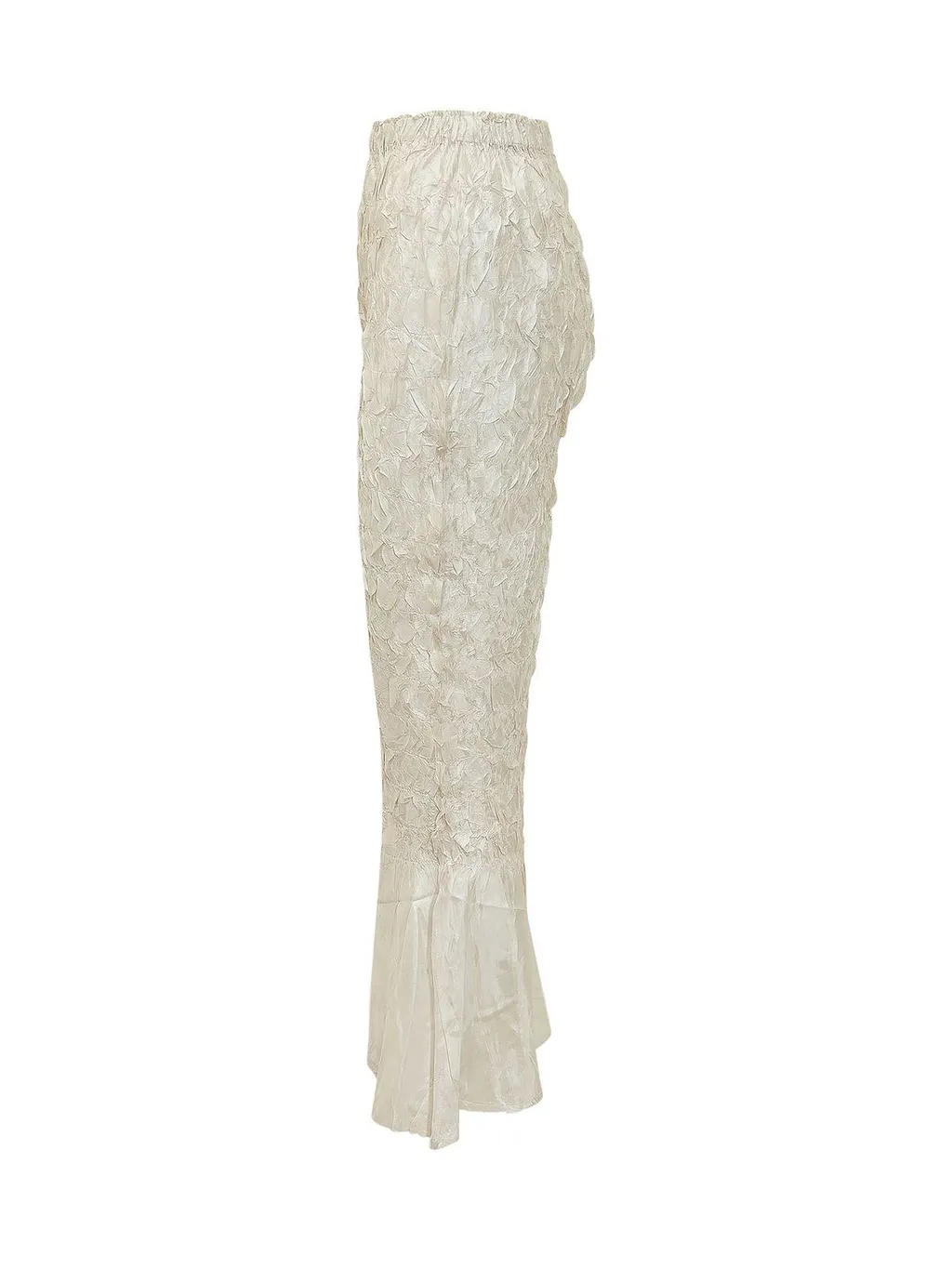 Textured Flared Pants