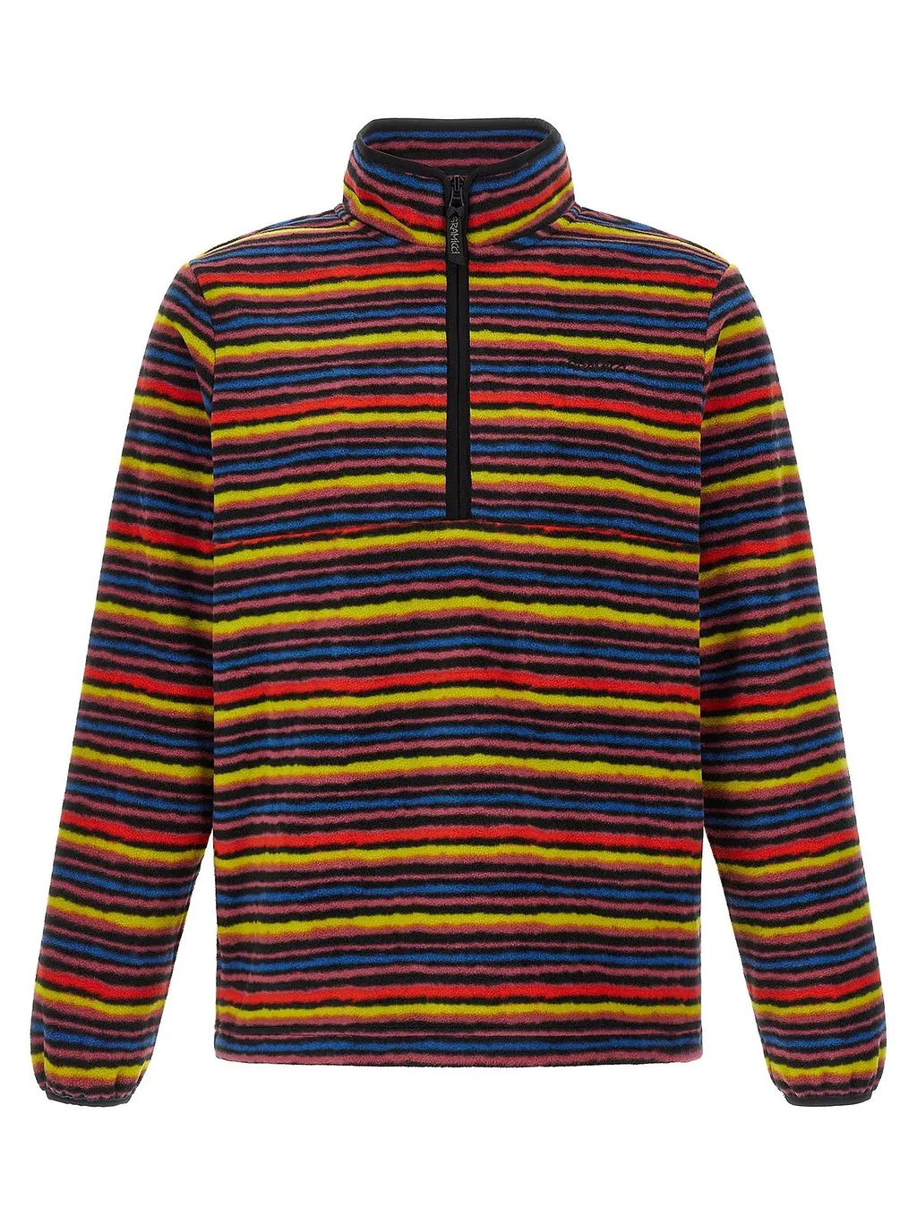 Gramicci Striped Half-Zip Fleece Sweater