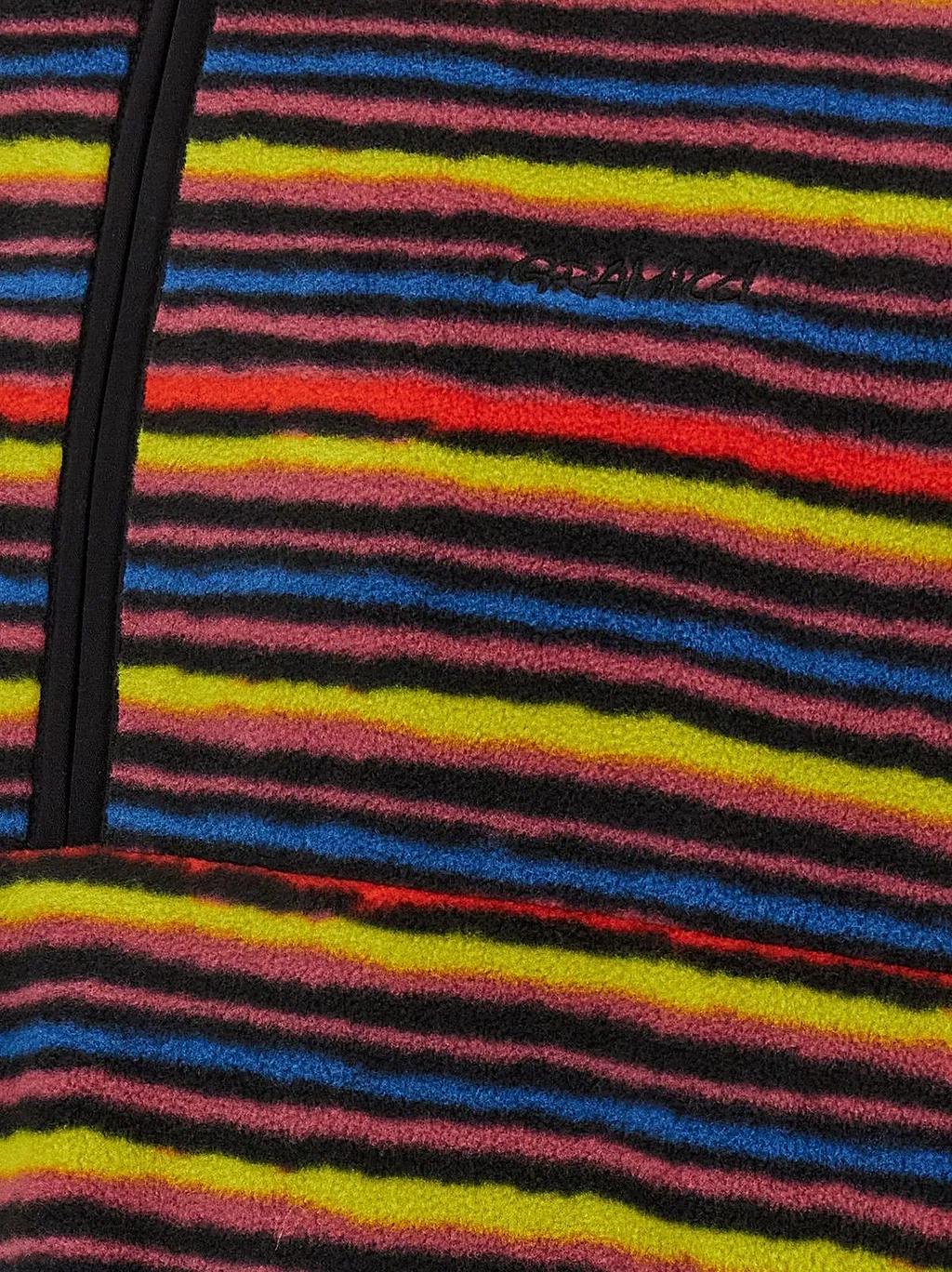 Gramicci Striped Half-Zip Fleece Sweater