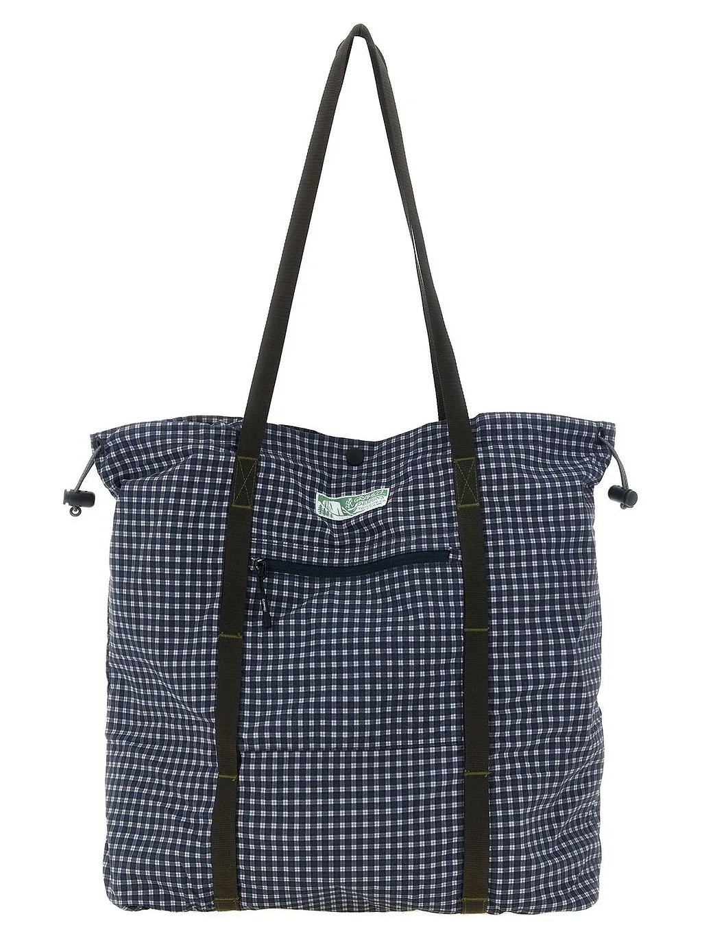 Utility Check Tote Bag
