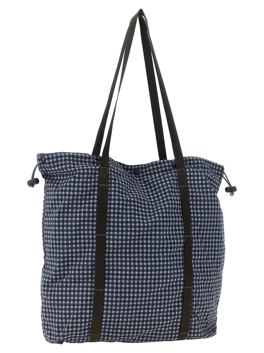 Utility Check Tote Bag