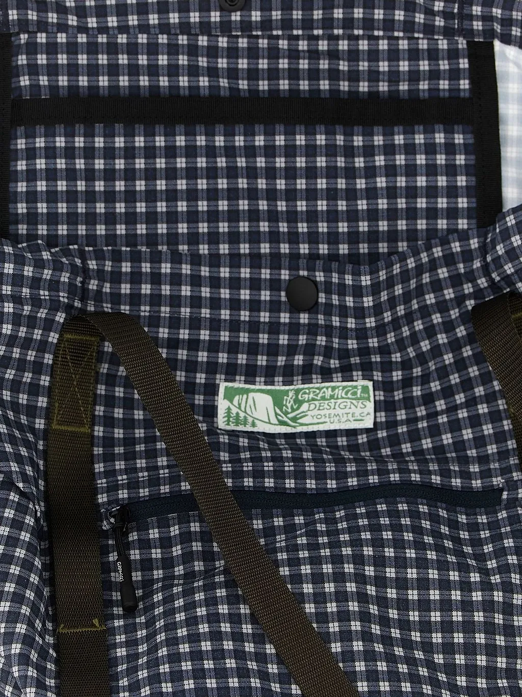 Utility Check Tote Bag