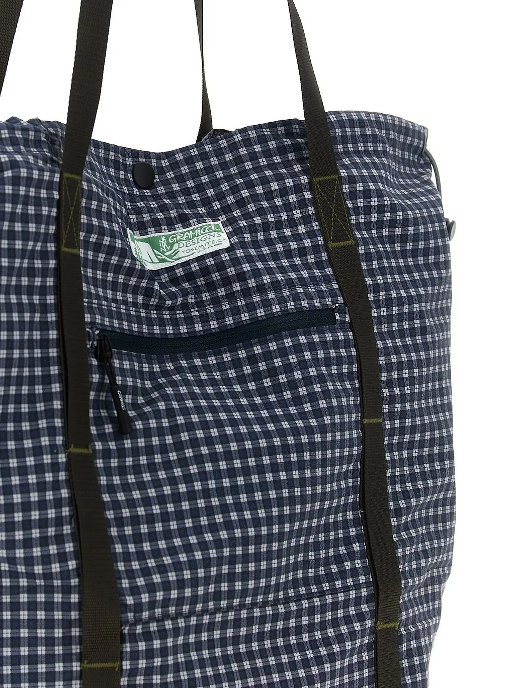 Utility Check Tote Bag