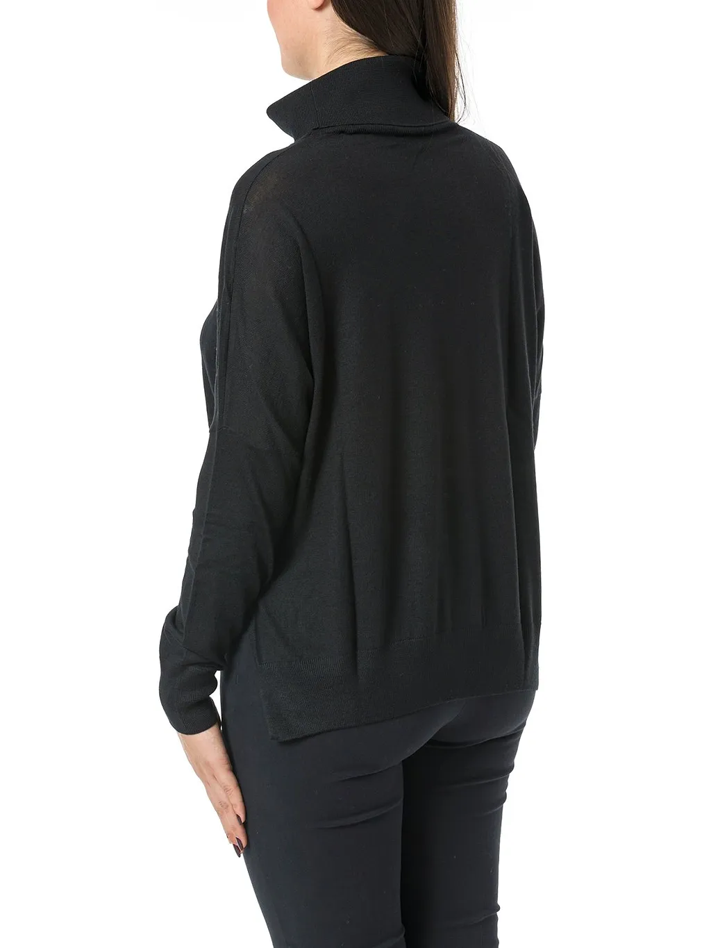 Gran Sasso Turtleneck Side Slit Jumper