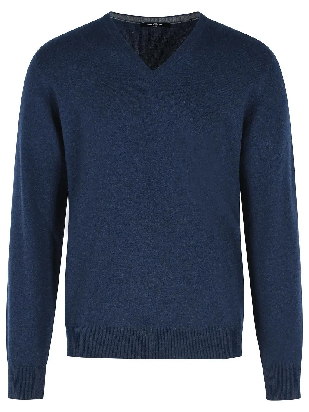 Gran Sasso V-Neck Cashmere Knitted Sweater
