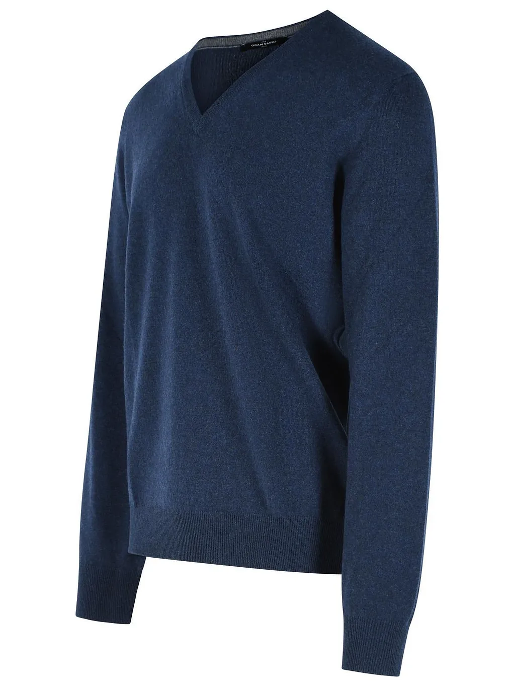 Gran Sasso V-Neck Cashmere Knitted Sweater