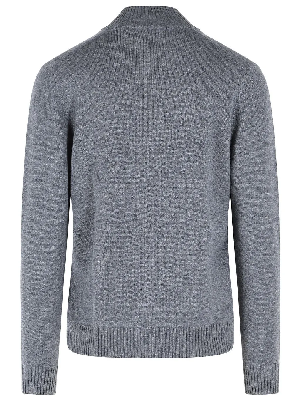 Gran Sasso Zip-Up High Neck Cardigan