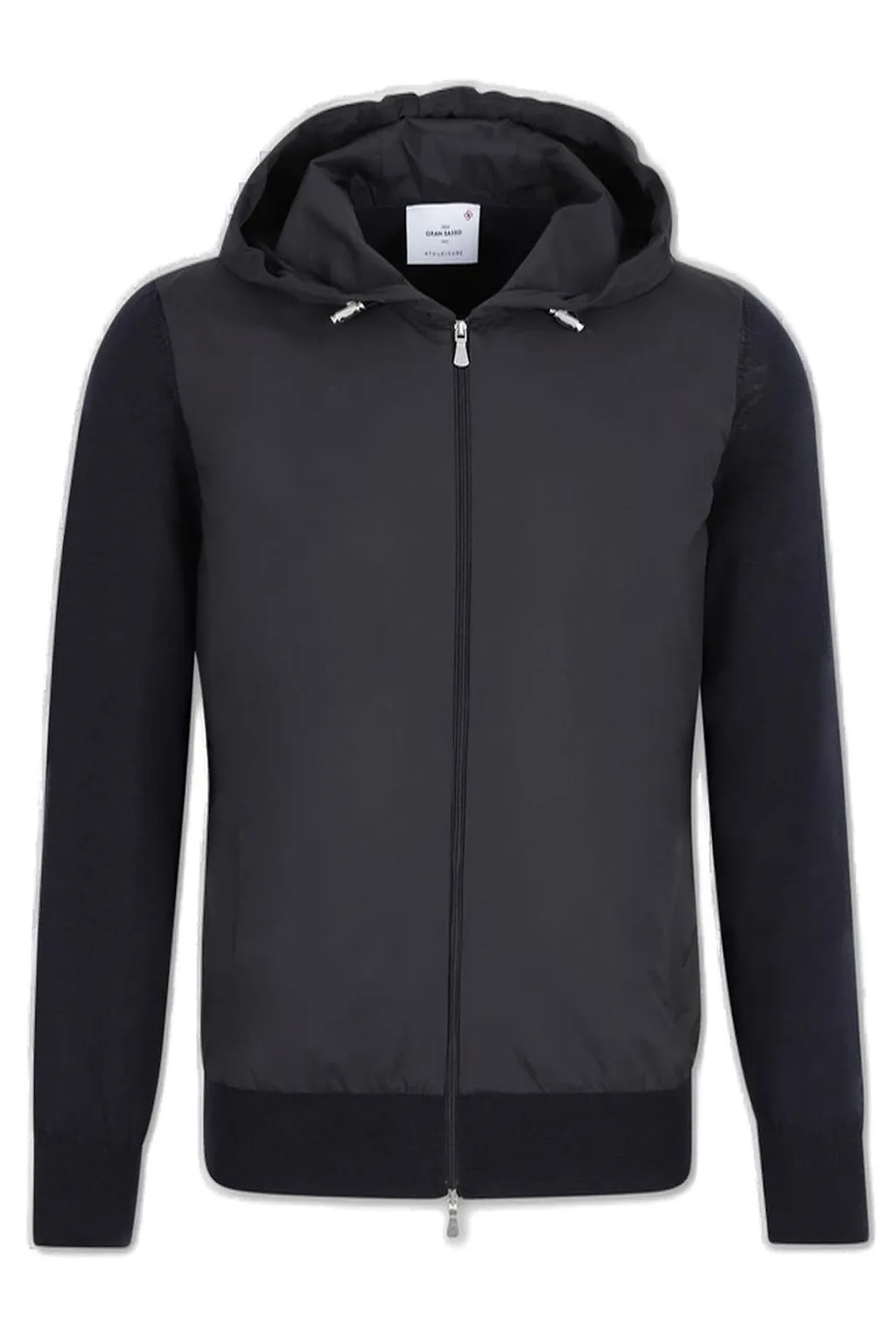 Gran Sasso Zipped Hooded Jacket