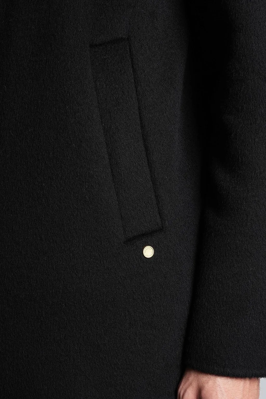 Grayed Long-Sleeved Zip-Up Jacket
