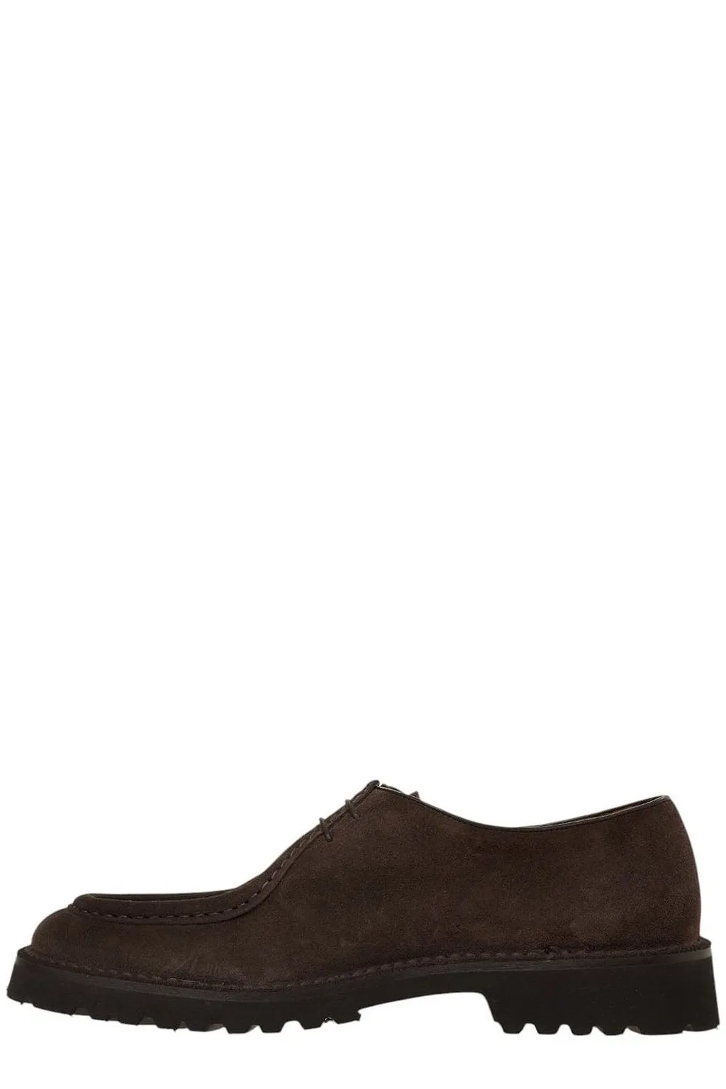 Green George Lace-Up Loafers