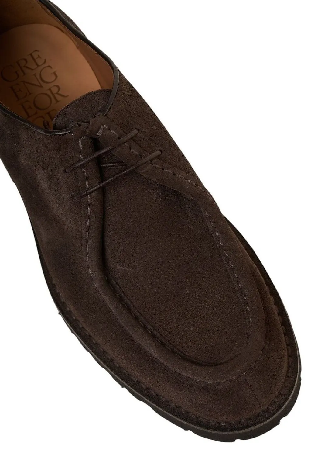 Green George Lace-Up Loafers