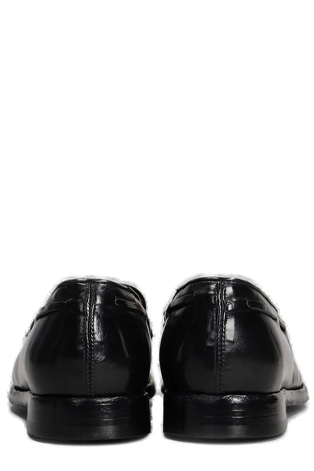 Green George Tassel Moccasin Loafers