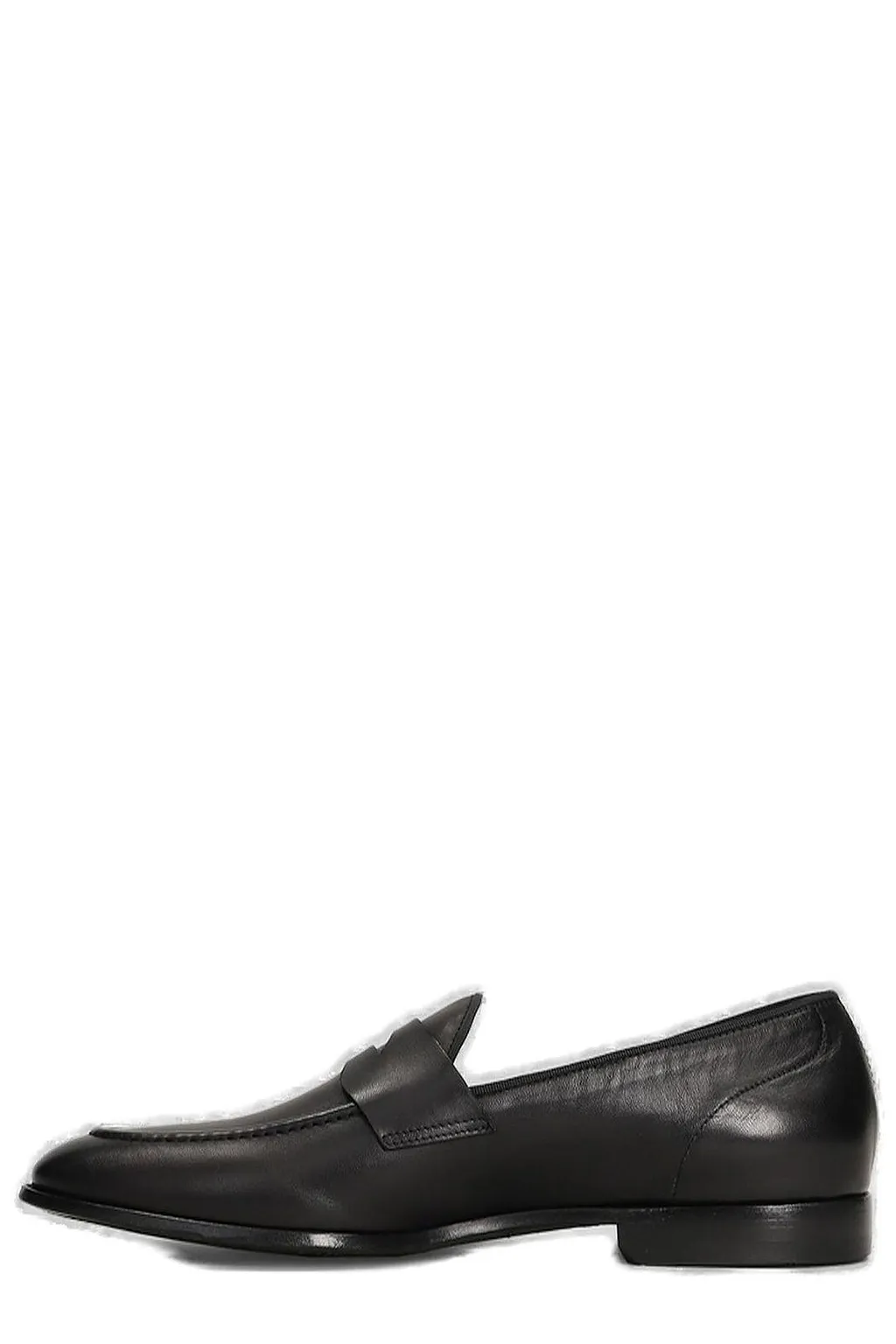 Green George Slip-On Penny Loafers