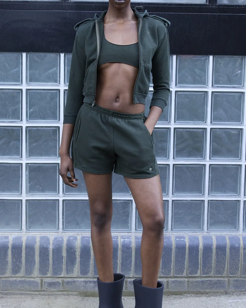 Greg Ross Raw Edge Bra Top