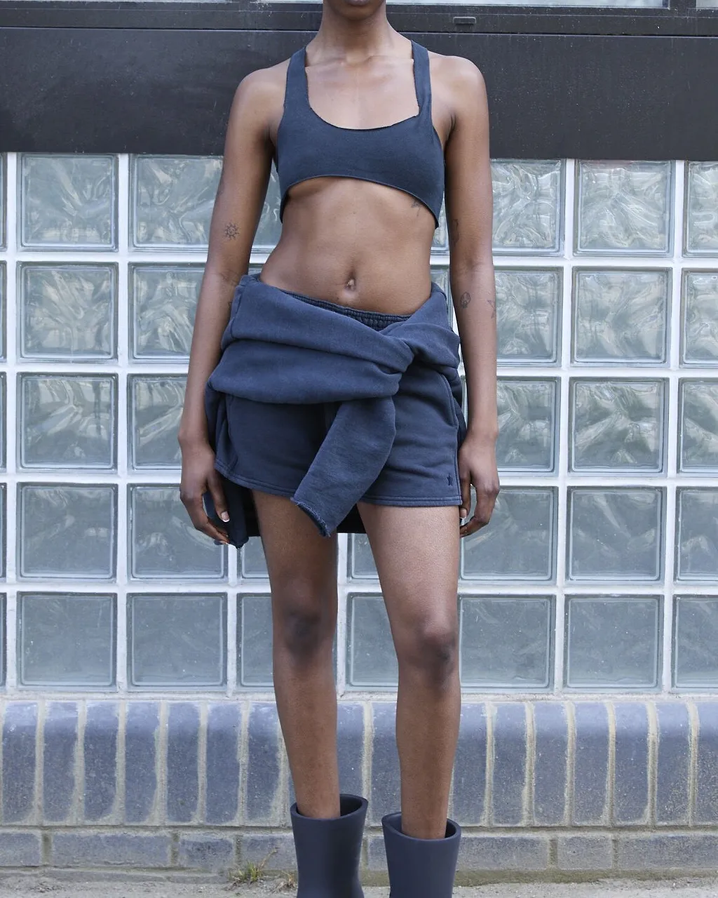 Greg Ross Raw Edge Bra Top