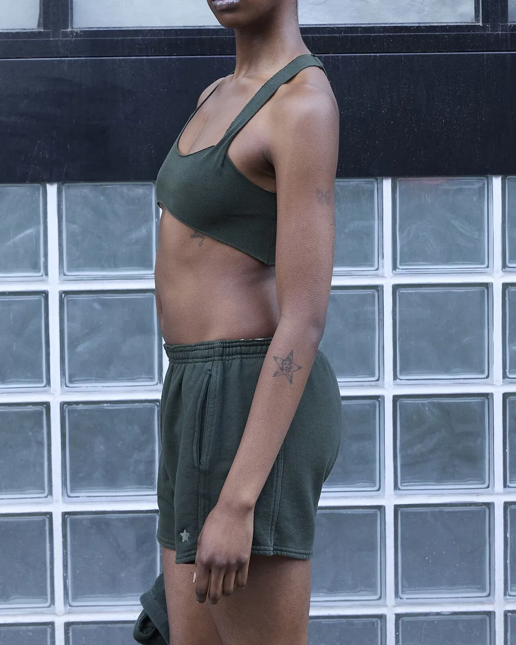 Greg Ross Raw Edge Bra Top