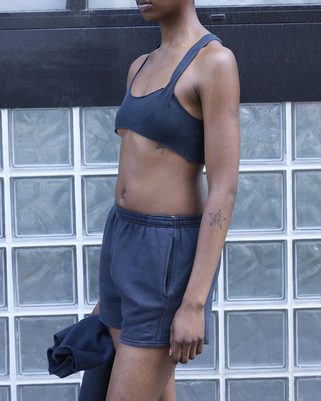 Greg Ross Raw Edge Bra Top