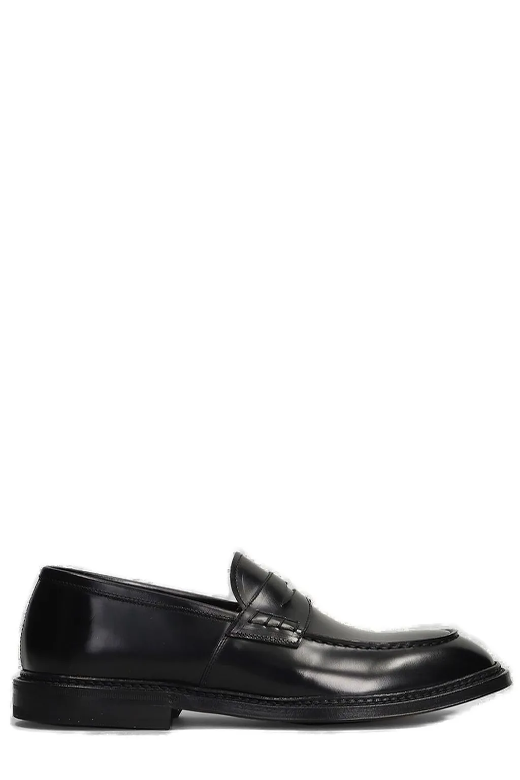 Green George Slip-On Penny Loafers