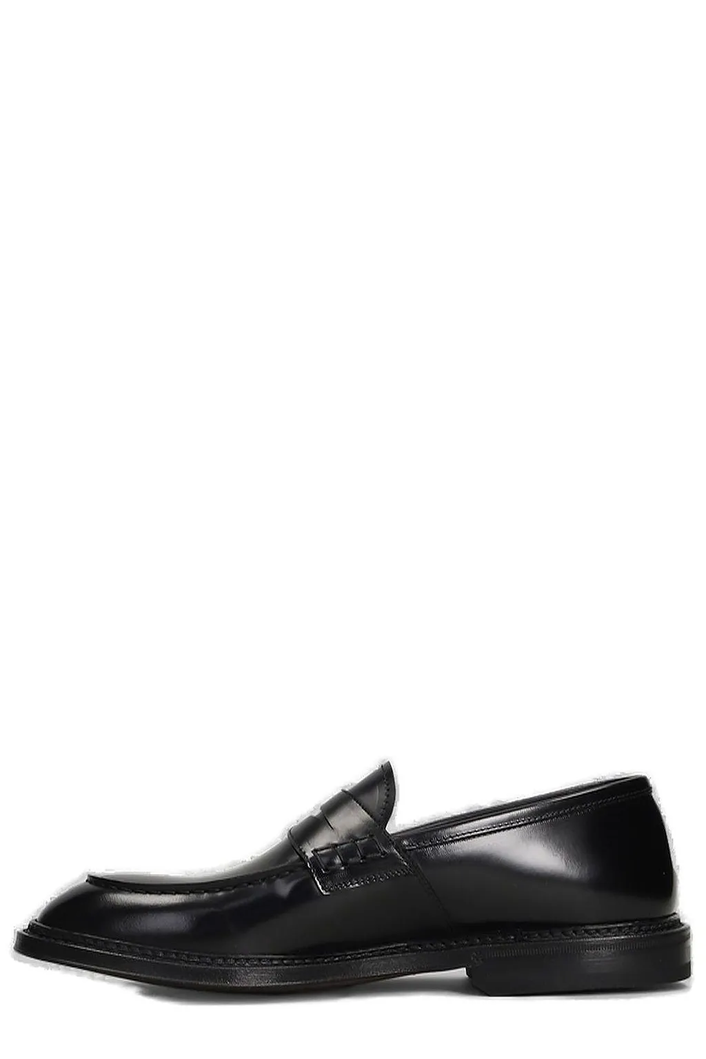 Green George Slip-On Penny Loafers