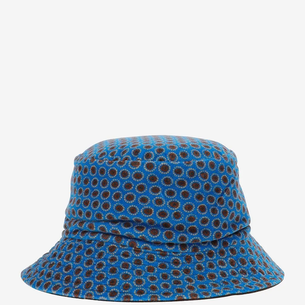 Grevi Reversible Geometric Pattern Hat