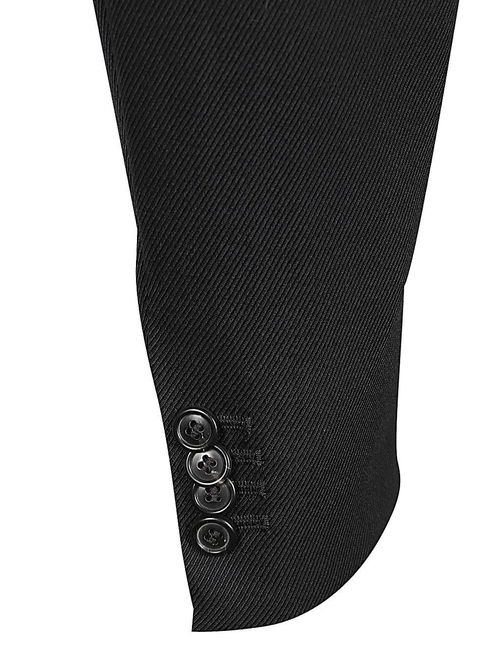 Grifoni Collarless Wool Jacket