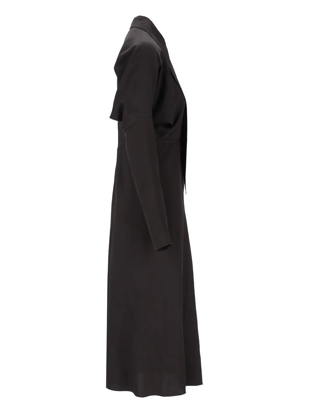 Grifoni Draped Front Midi Dress