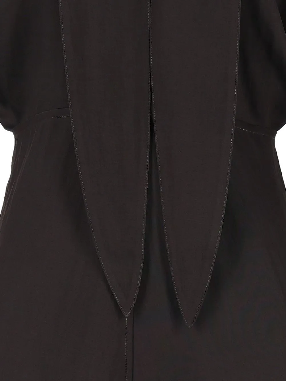 Grifoni Draped Front Midi Dress