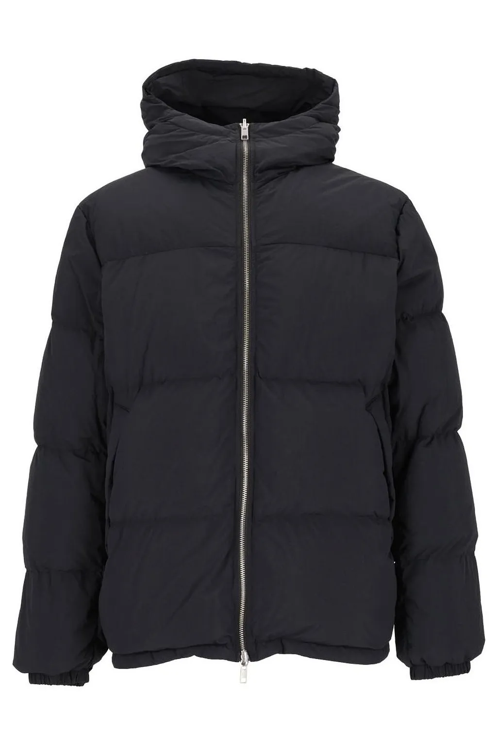 Grifoni Hooded Zip-Up Down Jacket