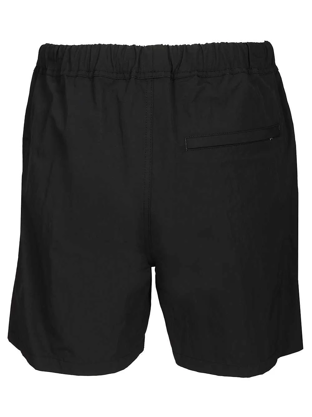 Grifoni Side Slit Straight Hem Shorts