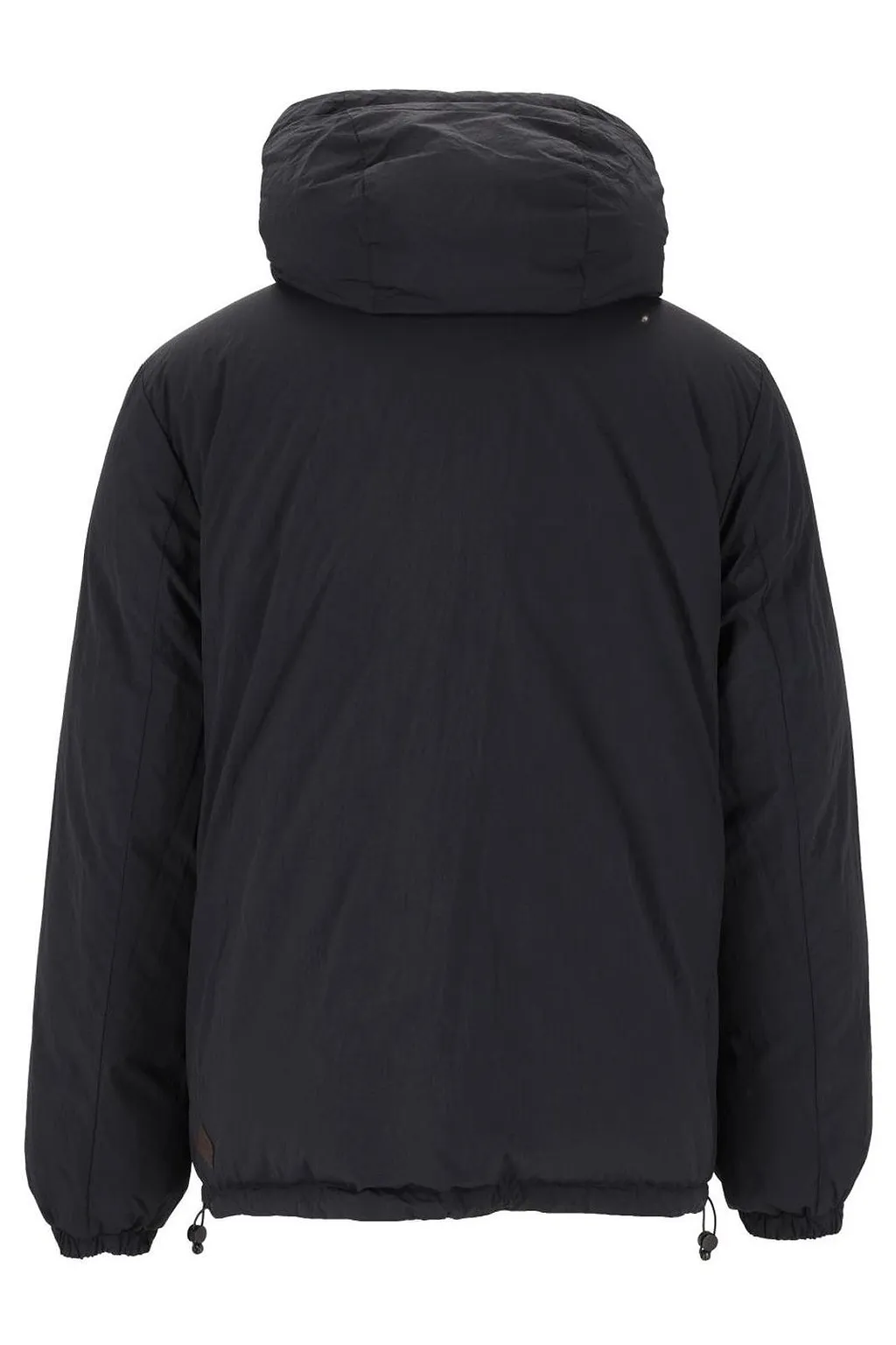 Grifoni Hooded Zip-Up Down Jacket