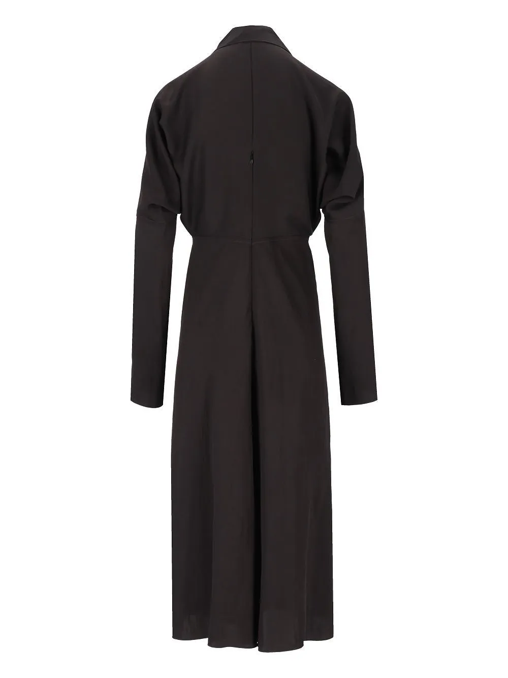 Grifoni Draped Front Midi Dress