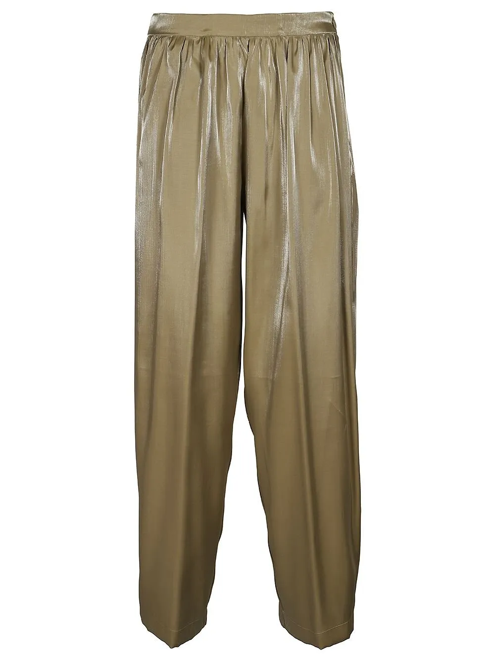 Grifoni Pleated Wide-Leg Pants