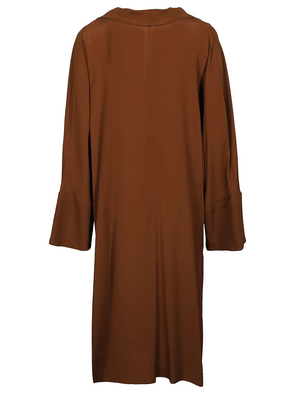 Grifoni Rolled-Sleeve Dress