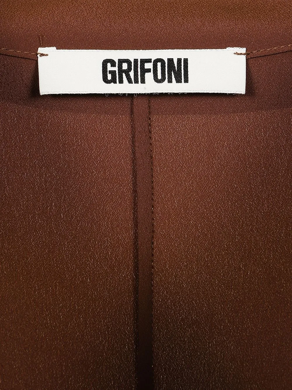 Grifoni Rolled-Sleeve Dress